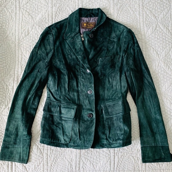 LORO PIANA Suede Jacket - Picture 1 of 8